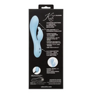 CalExotics Vibrator Contour Kali Flexible Dual Massager - Blue at the Haus of Shag