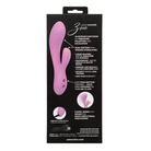 CalExotics Vibrator Contour Zoie Flexible Dual Massager - Pink at the Haus of Shag