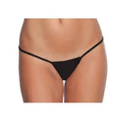 Coquette G-String One Size Fits Most (Queen) / Black Coquette Low Rise Lycra G-String at the Haus of Shag