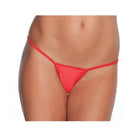 Coquette G-String One Size Fits Most / Red Coquette Low Rise Lycra G-String at the Haus of Shag