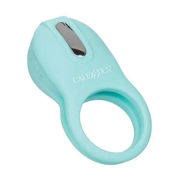 CalExotics Stimulators Couple's Enhancers Silicone Rechargeable French Kiss Enhancer - Teal at the Haus of Shag