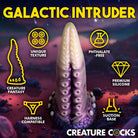 Creatur Cock Astropus Tentacle Silicone Dildo - Purple - Fantasy Dildo