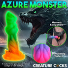 Creature Cocks Aqua-Cock Glow-in-the-Dark Silicone Dildo - Glow in the Dark - Fantasy Dildo