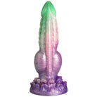 Creature Cocks Aqua Phoenix Silicone Dildo - Multi-Color - Fantasy Dildo