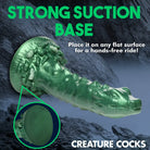 Creature Cocks Cockness Monster Lake Creature Silicone Dildo - Green - Fantasy Dildo