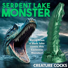 Creature Cocks Cockness Monster Lake Creature Silicone Dildo - Green - Fantasy Dildo