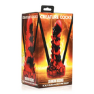 Creature Cocks Demon Rising Scaly Dragon Silicone Dildo in dragon-inspired packaging