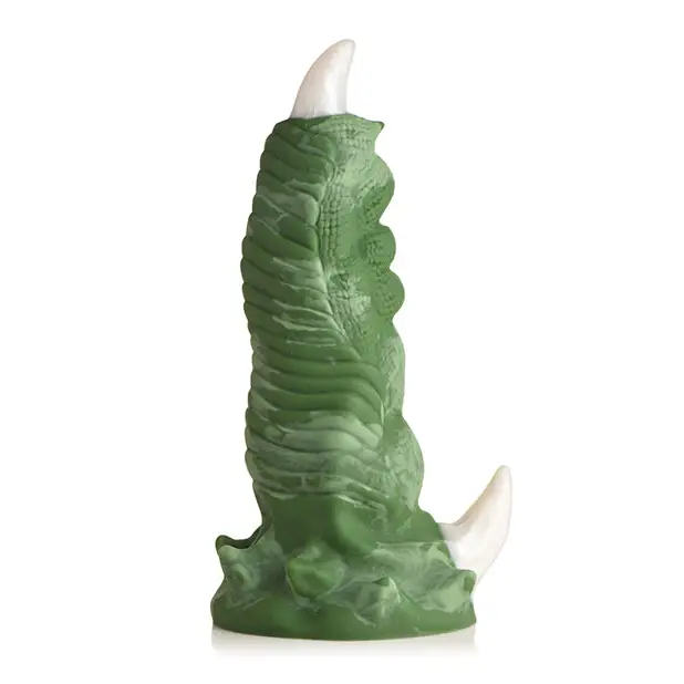 Creature Cocks Dragon Claw Silicone Dildo - Green - Fantasy Dildo