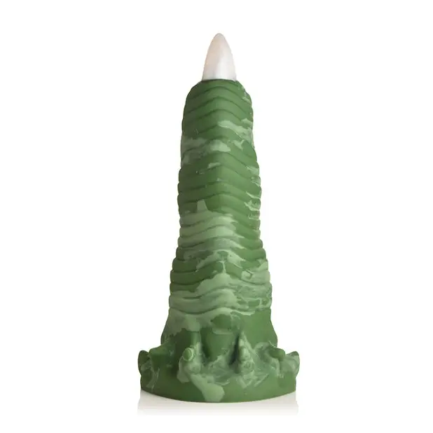 Creature Cocks Dragon Claw Silicone Dildo - Green - Fantasy Dildo