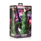 Creature Cocks Dragon Claw Silicone Dildo - Green - Fantasy Dildo