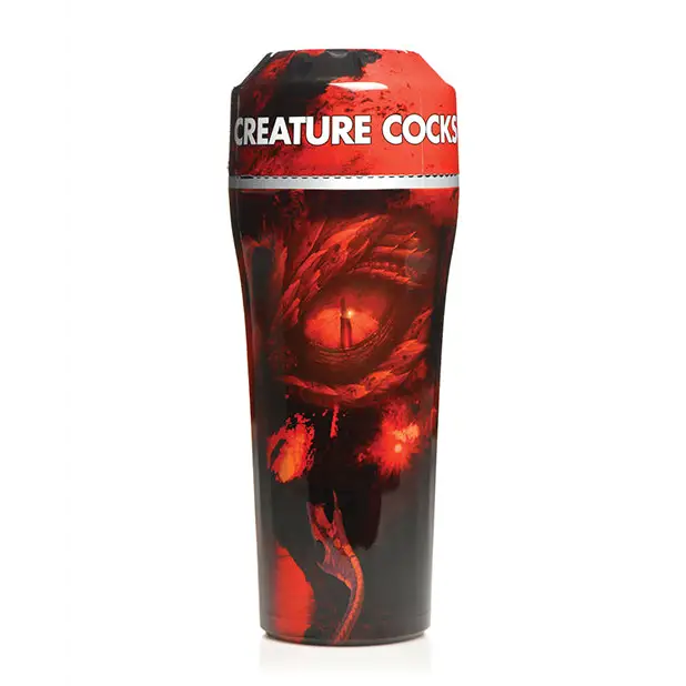 Creature Cocks Dragon Snatch Dragon Stroker - Red - Manual Stroker