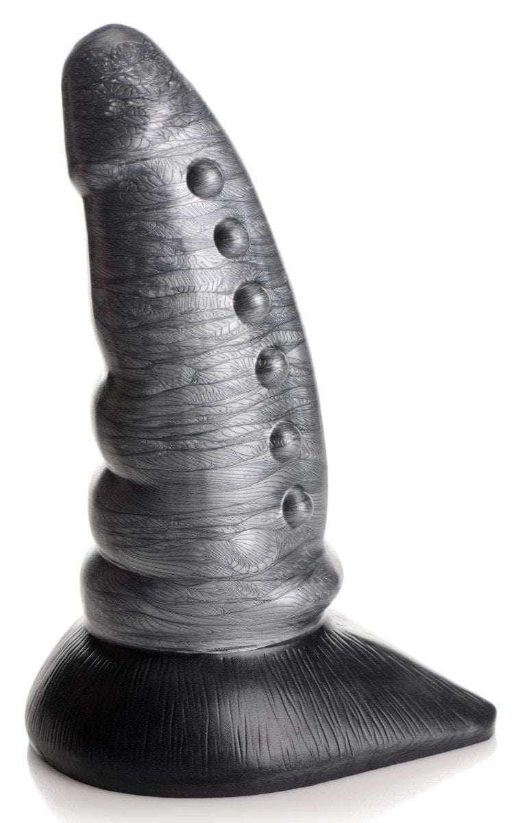 Creature Cocks Fantasy Dildo Gray Creature Cocks Beastly Tapered Bumpy Silicone Dildo at the Haus of Shag