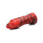 Creature Cocks Fantasy Dildo Red Creature Cocks Fire Dragon Scaly Silicone Dildo at the Haus of Shag