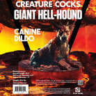 Creature Cocks Giant Hell-Hound Canine 3ft Dildo - Red - Fantasy Dildo