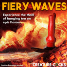 Creature Cocks Giant Hell-Hound Canine 3ft Dildo - Red - Fantasy Dildo