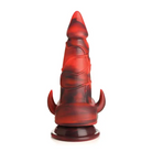 Creature Cocks Horny Devil Demon Silicone Dildo - Red - Fantasy Dildo