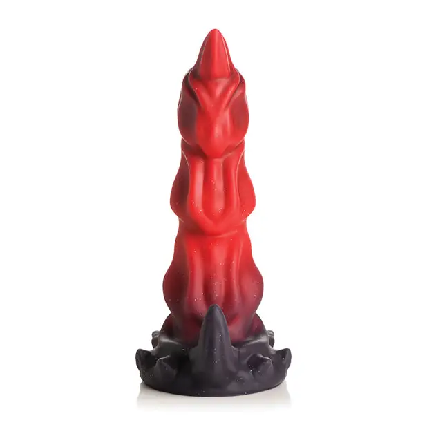 Creature Cocks King Scorpion Silicone Dildo - Red - Fantasy Dildo