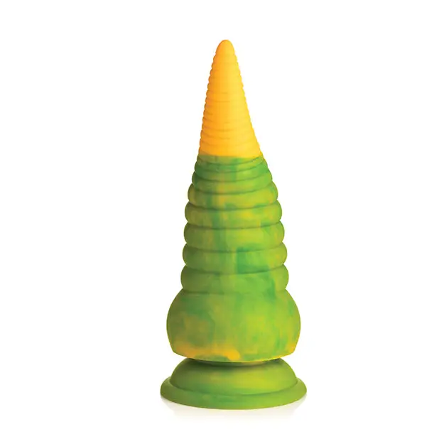 Creature Cocks Monstropus 2.0 Vibrating Tentacle Silicone Dildo - Yellow/Green - Vibrators