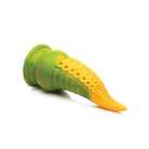 Creature Cocks Monstropus 2.0 Vibrating Tentacle Silicone Dildo - Yellow/Green - Vibrators