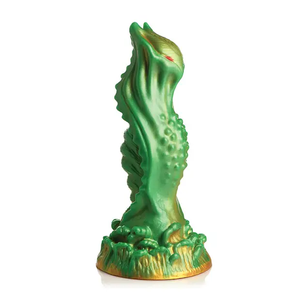 Creature Cocks Nebula Alien Silicone Dildo - Green - Fantasy Dildo