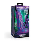 Purple Creature Cocks Octophallus Silicone Dildo with inky discharge packaging