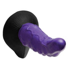 Purple silicone dildo with black base - Orion Invader Veiny Space Alien by Creature Cocks