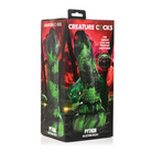 Creature Cocks Python Silicone Dildo - Green - Fantasy Dildo