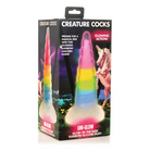 Creature Cocks Uni Glow in the Dark Silicone Dildo - Glow in the Dark - Fantasy Dildo