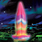 Creature Cocks Fantasy Dildo Multi-Color Creature Cocks Unicorn Kiss Unicorn Tongue Glow-in-the-Dark Silicone Dildo at the Haus of Shag