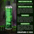 Creature Slime Water-based Lubricant - 8oz - Lubes