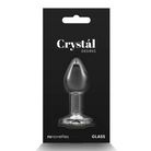 Crystal Desires Rainbow Gem Glass Plug - Butt Plug