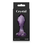 Crystal Heart - Black - Butt Plug