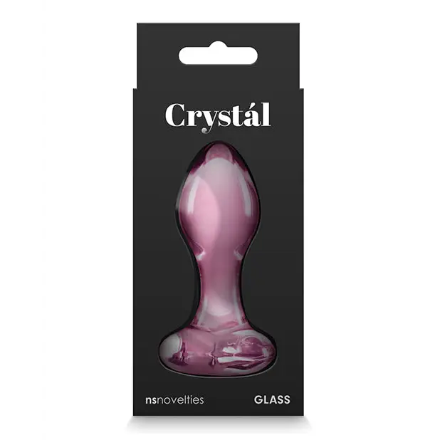 Crystal Heart - Black - Butt Plug