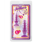 Doc Johnson Plug Purple Crystal Jellies Anal Delight Trainer Kit at the Haus of Shag