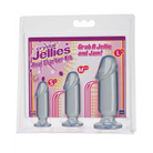 Doc Johnson Plug Clear Crystal Jellies Anal Starter Kit at the Haus of Shag