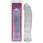 Doc Johnson Dildos Crystal Jellies - Big Boy Clear 12in at the Haus of Shag