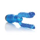 Dual Penetrator Blue: Crystalessence 5’ with metal fitting and sleek blue glass design