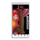 Curve Novelties Bareskin Dong w Balls in packaging labeled Jock Bareskin with features listed