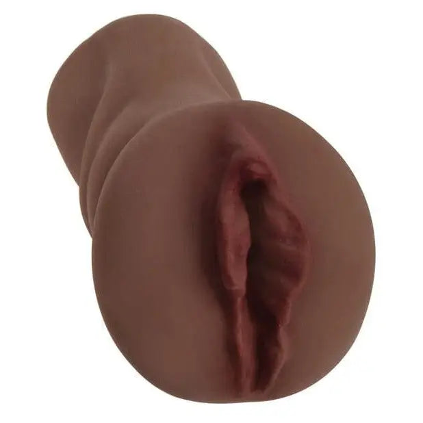 Curve Novelties Manual Stroker Curve Novelties Home Grown Pussy Delicate Daisy - Chocolate at the Haus of Shag