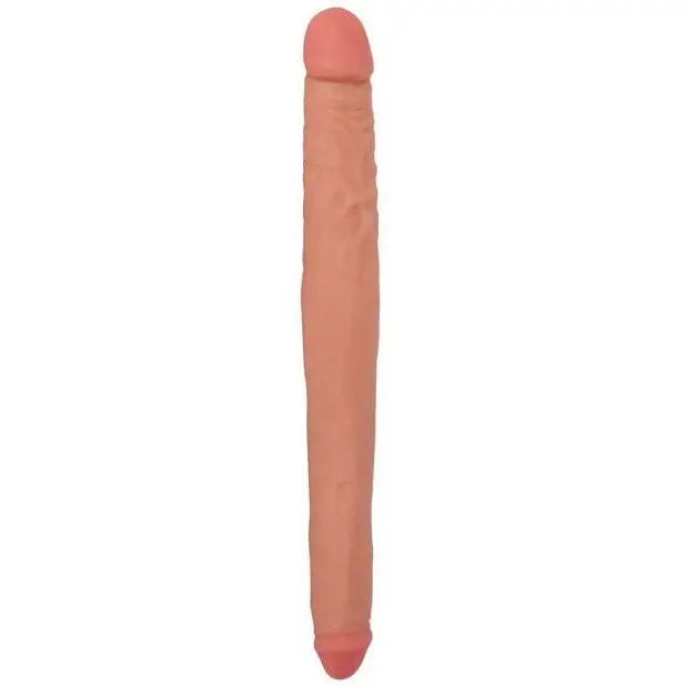 Curve Novelties Jock 16’ double-ended dildo in flesh tone color, premium adult toy