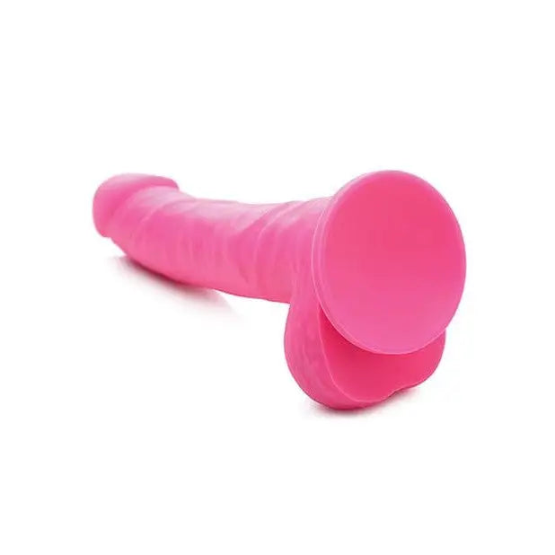 Curve Novelties Dongs & Dildos Curve Novelties Lollicock 7" Silicone Dildo W/balls at the Haus of Shag