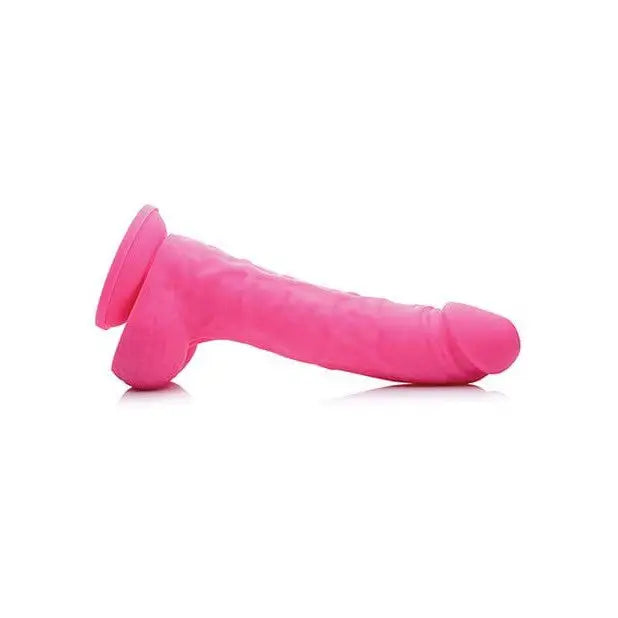 Curve Novelties Dongs & Dildos Curve Novelties Lollicock 7" Silicone Dildo W/balls at the Haus of Shag