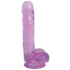 Purple Curve Novelties Lollicock Slim Stick with Balls, silicone adult novelty item