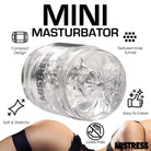 Curve Novelties Mistress Mini Double Stroker Pussy & Ass - Manual Stroker