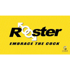 Curve Toys Rooster logo with ’EMBRACE THE COCK’ tagline on yellow - Perfect 10 Silicone Anal Beads