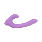 Curved purple silicone sex toy with bulbous end - Cute Little Fuckers Jix Lavender