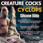 Creature Cocks Cyclops Monster Silicone Dildo with suction cup for fantastical pleasure