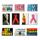 (d) Gaysentials Magnet Pack B - Party Games Gifts & Supplies