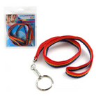 (d) Gaysentials Rainbow Nylon Key Tag - Party Games Gifts & Supplies