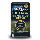 (d) Lifestyles Ultra Sensitive Bravo 12pk - Condoms